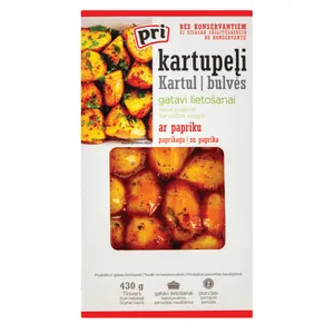 Virtos bulvės su paprika PRI, 430 g