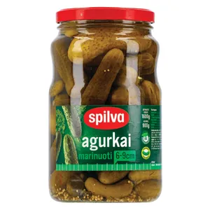 Marinuoti agurkai SPILVA, 1,6 kg