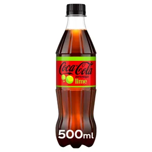 Gaivusis gėrimas COCA-COLA ZERO LIME, 500 ml