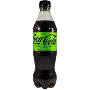 Gaivusis gėrimas COCA-COLA ZERO LIME, 500 ml