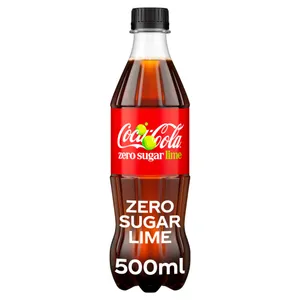 Gaivusis gėrimas COCA-COLA ZERO LIME, 500 ml