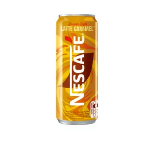 Karamelinis šaltos kavos gėrimas NESCAFE LATTE BARISTA STYLE, 250 ml