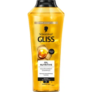 Plaukų šampūnas GLISS OIL NUTRITIVE, 400 ml