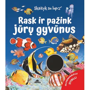 Knyga RASK IR PAŽINK JŪRŲ GYVŪNUS