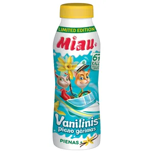 Vanilinis pieno gėrimas MIAU, 2,3% rieb., sterilizuotas, 450 ml