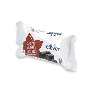 Šokolado skonio glaistytas varškės desertas CLEVER, 35 g