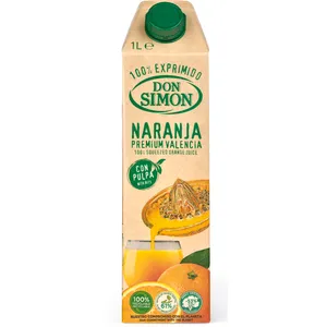 Apelsinų sultys su minkštimu 100% DON SIMON, 1 l