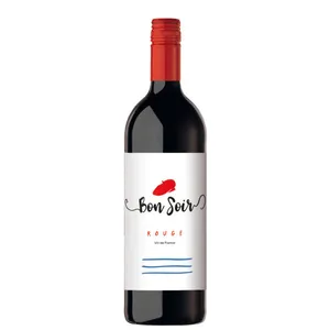 Raudonasis sausas vynas BON SOIR (12,5%), 1 l