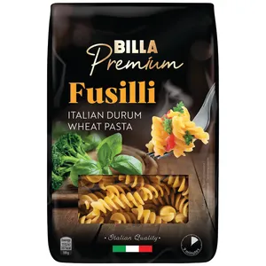 Itališki kietųjų kviečių makaronai FUSILLI BILLA PREMIUM, 500 g