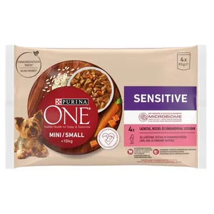 Konservuotas pašaras šunims, ONE MINI SENSITVE, 4X85 g