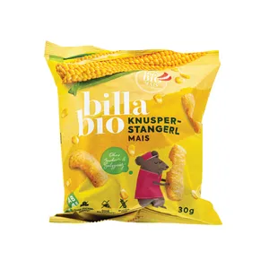Ekologiškas kukurūzų užkandis mažiems vaikams nuo 1 metų BILLA BIO, 30 g