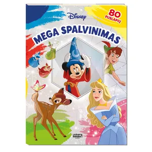 Knyga DISNEY. MEGA SPALVINIMAS