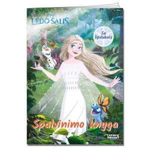 Spalvinimo knygelė LEDO ŠALIS