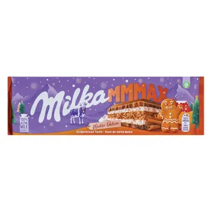 Šokoladas MILKA GINGERBREAD LED, 300 g