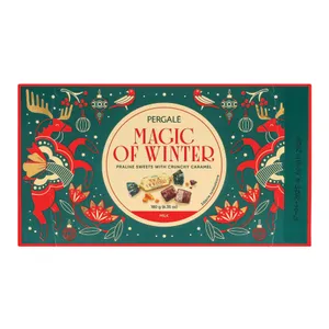 Saldainių dėžutė PERGALĖ MAGIC OF WINTER, 180 g