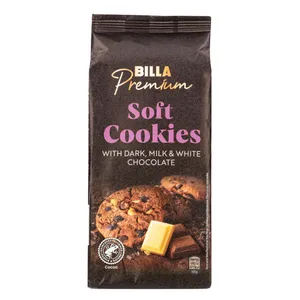 Minkšti sausainiai BILLA PREMIUM, 210 g