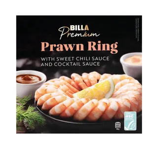 Šaldyti BILLA PREMIUM krevečių žiedai, 270 g