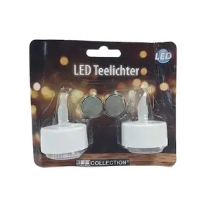 Led žvakė su baterijomis 2 vnt