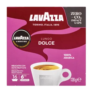 Kavos kapsulės LAVAZZA A MODO MIO LUNGO DOLCE, 16 vnt.