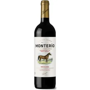 Raudonasis pusiau saldus vynas MONTERIO TEMPRANILLO (12,5%), 750 ml