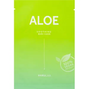 Lakštinė veido kaukė BARULAB ALOE SOOTHING, 23 g