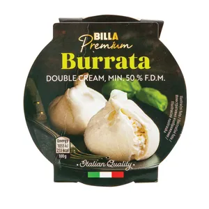 Burrata sūris BILLA PREMIUM, 100 g