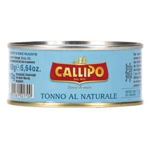 Tunas savo sultyse CALLIPO, 160 g