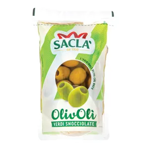 Giant žaliosios alyvuogės SACLA, 185 g