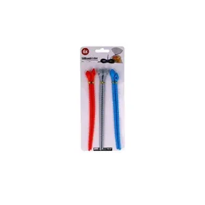 Silikoniniai dirželiai 6 vnt 18cm