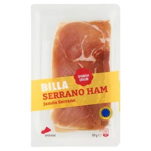 Vytintas kumpis Jammon Serrano BILLA, 80 g