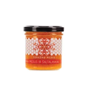 ŠERKŠNO medus su šaltalankiais, 200 g