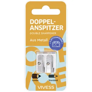 Metalinių drožtukų rinkinys VIVESS, 2 vnt