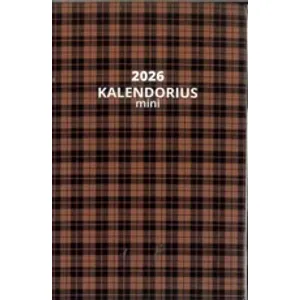 Kalendorius 2026 MINI /4 RŪŠYS/UŽRAŠINĖ