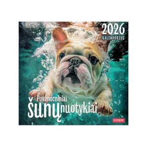 Kalendorius 2026 POVANDENINIAI ŠUNŲ  NUOTYKIAI