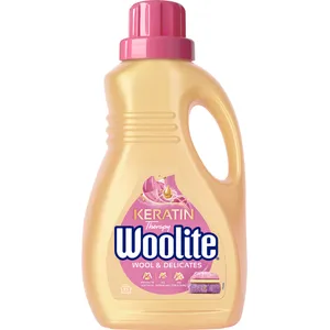 Woolite delicate skystas gležnų audin. vilnonių drabužių skalb. su kerat. 0,9 l 15 skalb.