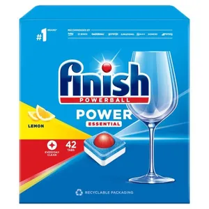 Indaplovių kapsulės FINISH POWERBALL POWER ESSENTIAL, 42 vnt