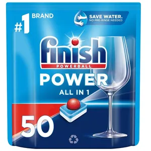 Indaplovių kapsulės FINISH POWERBALL POWER ALL IN 1, 50 vnt