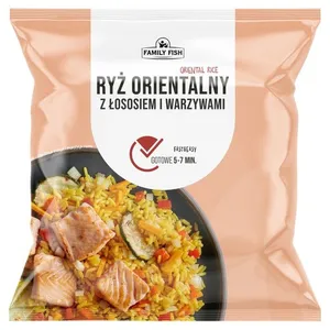 Ryžiai su lašiša (šaldyti), 400 g