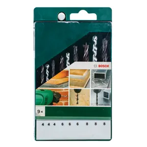 Grąžtų rinkinys BOSCH 9 vnt