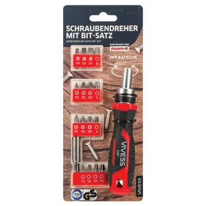 Atsuktuvo rinkinys su antgaliais VIVESS 18 vnt