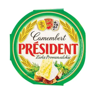 Sūris su žolelėmis PRESIDENT CAMEMBERT, 120 g