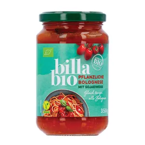 Bolognese veganiškas padažas BILLA BIO, 350 g