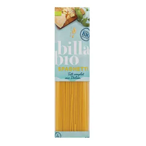 Ekologiški kietųjų kviečių manų kruopų makaronai SPAGHETTI BILLA BIO, 500 g