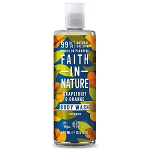 Dušo gelis FAITH IN NATURE GRAPEFRUIT & ORANGE, 400 ml
