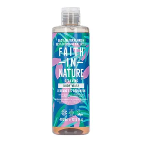 Faith In Nature kūno prausiklis Lavender & Geranium, 400 ml