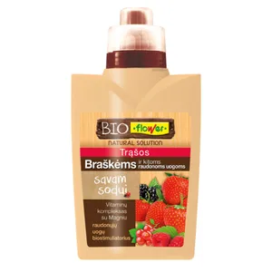 Skystos trąšos braškėms ir kitoms raudonoms uogoms FLOWER, 500 ml