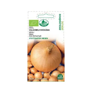 Sėklos EKO SVOGŪNAI VALGOMIEJI STUTTGARTER/RIESEN 1G 0100 LT-EKO-001