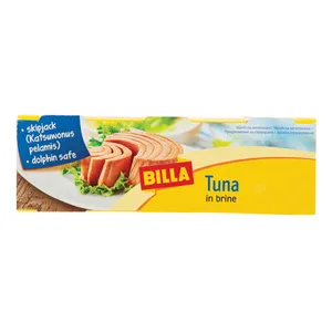 Tunas sūryme BILLA, 3x80 g
