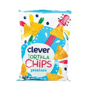 Kukurūzų traškučiai su druska CLEVER, 300 g