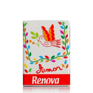 Popierinės nosinaitės RENOVA DESIGN, 4 sl., 42 lap. 1 vnt